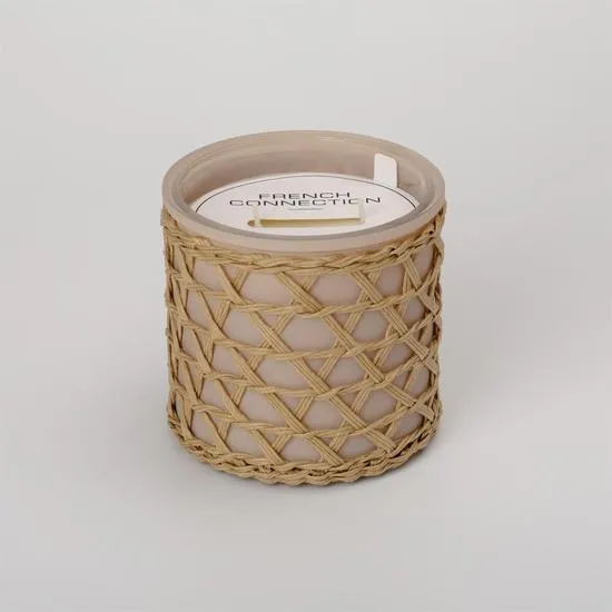 French Connection Bamboo Collection Bergamot & Jasmine Candle