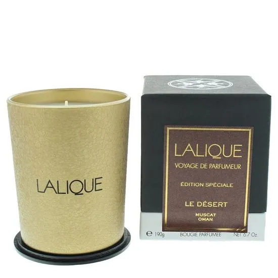 Lalique Le Desert Muscat Oman Candle
