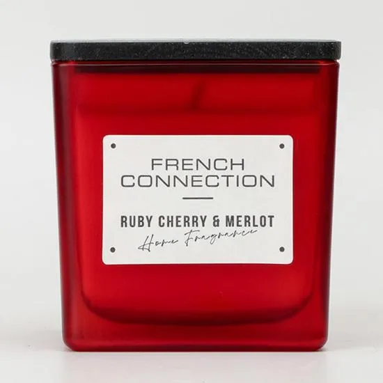 French Connection Autumn Collection Ruby Cherry & Merlot Candle