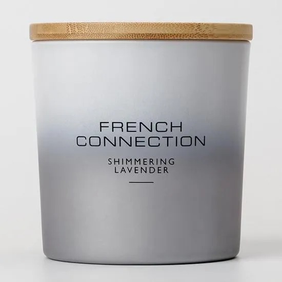 French Connection Metallic Collection Chocolate Truffle Candle