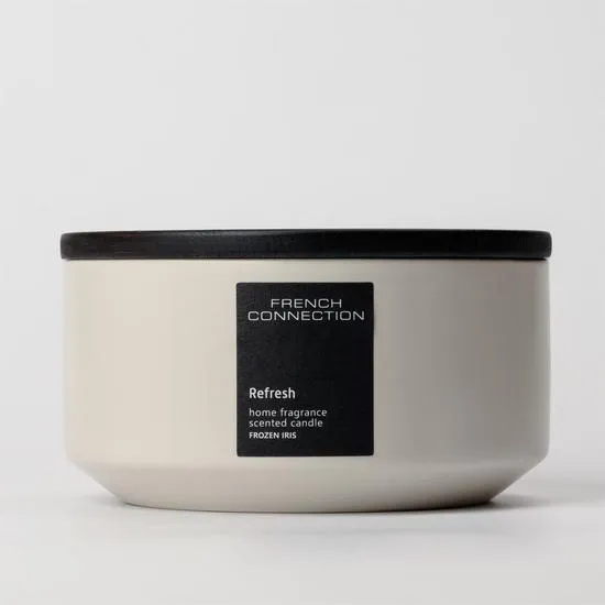 French Connection Stone Collection Iris & Orange Blossom Candle 396G