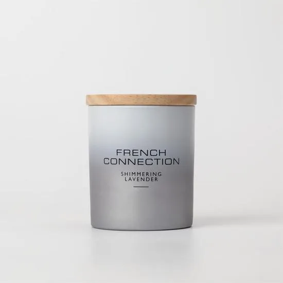 French Connection Metallic Collection Shimmering Lavender Candle