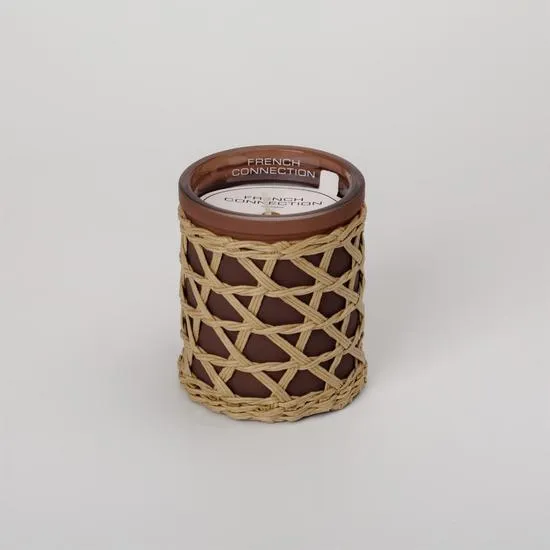 French Connection Bamboo Collection Black Cherry & Cedarwood Candle