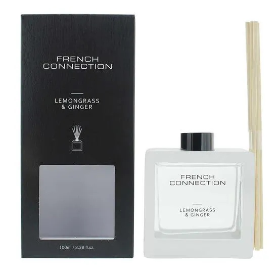 French Connection Wooden Collection Lemongrass & Ginger Diffuser