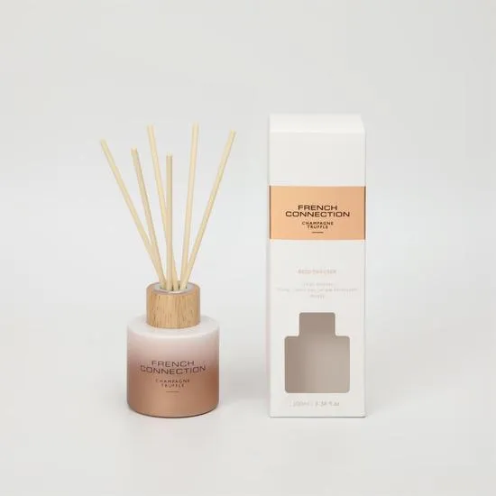 French Connection Metallic Collection Champagne Truffle Reed Diffuser