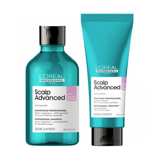 L'Oréal Professionnel Serie Expert Scalp Advanced Anti-Discomfort Dermo-Regulator Shampoo & Hair Treatment Duo