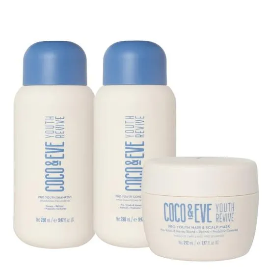 Coco & Eve Youth Revive Pro Youth Shampoo Set