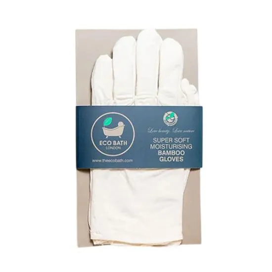 Eco Bath London Super Soft Moisturising Bamboo Gloves