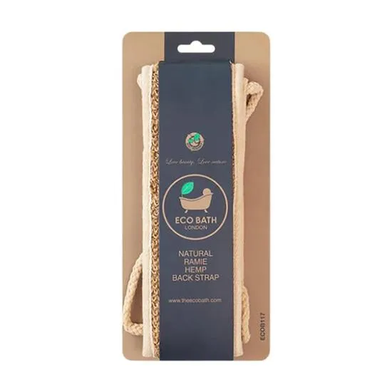 Eco Bath London Natural Ramie Hemp Back Strap