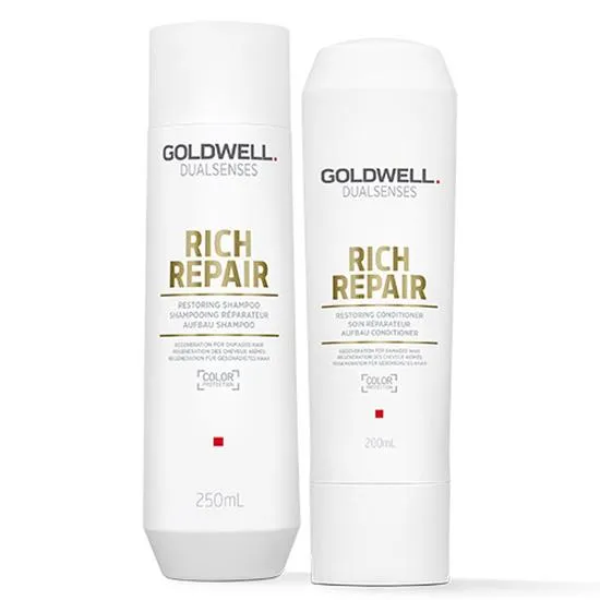Goldwell Dual Senses Rich Repair Restoring Shampoo & Conditioner Duo