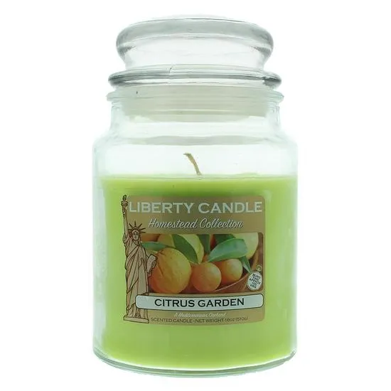 Liberty Candle Citrus Garden Scented Candle