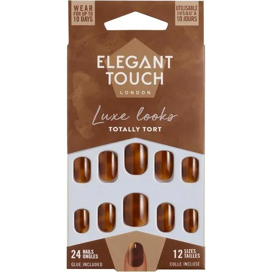 Elegant Touch Luxe Looks Nails Totally Tort