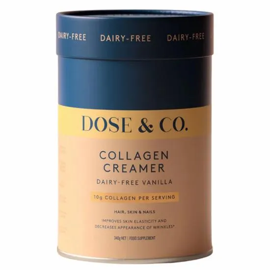 Dose & Co Dairy Free Collagen Creamer Vanilla