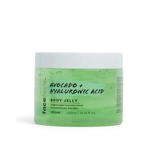 Face Facts Avocado & Hyaluronic Acid Body Jelly
