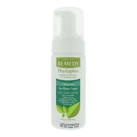Medline Remedy Clinical Cleanse No-Rinse Foam Cleanser
