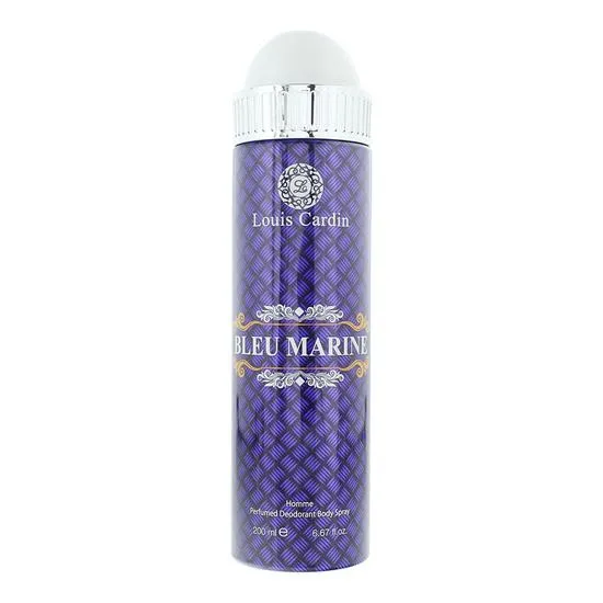 Louis Cardin Bleu Marine Homme Perfumed Deodorant Body Spray