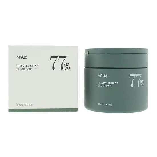 ANUA Heartleaf 77% Clear Toner Pad