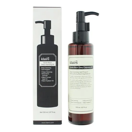 Dear Klairs Gentle Black Deep Cleansing Oil