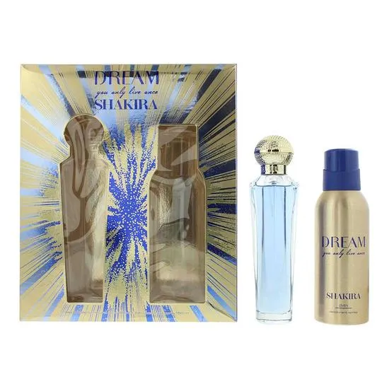 Shakira Dream You Only Live Once Eau De Toilette 80ml Gift Set