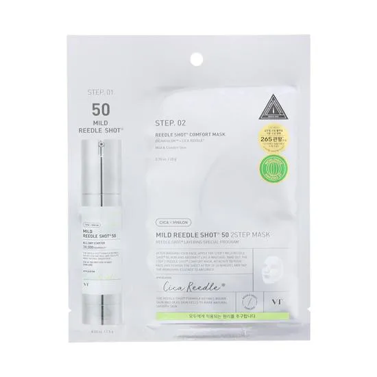 VT COSMETICS VT Reedle Shot 50 2 Step Mild Mask