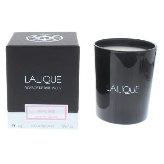 Lalique Pivoine Olympe Grece Candle