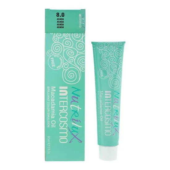 Intercosmo Nutrilux Macadamia Oil 8.0 ACACIA Hair Colour