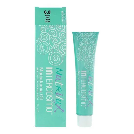 Intercosmo Nutrilux Macadamia Oil 6.0 Linden Hair Colour
