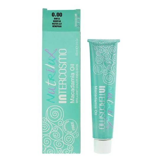 Intercosmo Nutrilux MACADAMIA OIL 0.00 WATER LILY Hair Colour