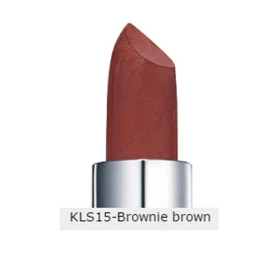 Kiss Moisture Lipstick Kls15 Brownie Brown