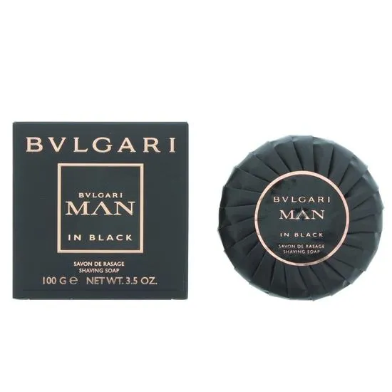 Bvlgari Man In Black Shaving Soap