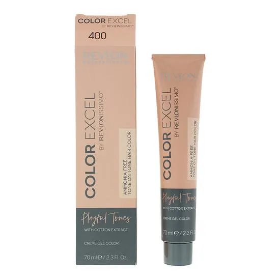 Revlon Colour Excel Playful Tones 400 Creme Gel Colour