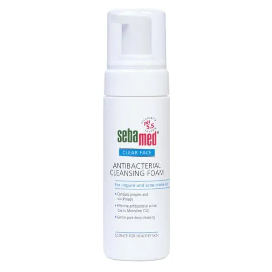 Sebamed Clear Face Antibacterial Cleansing Foam