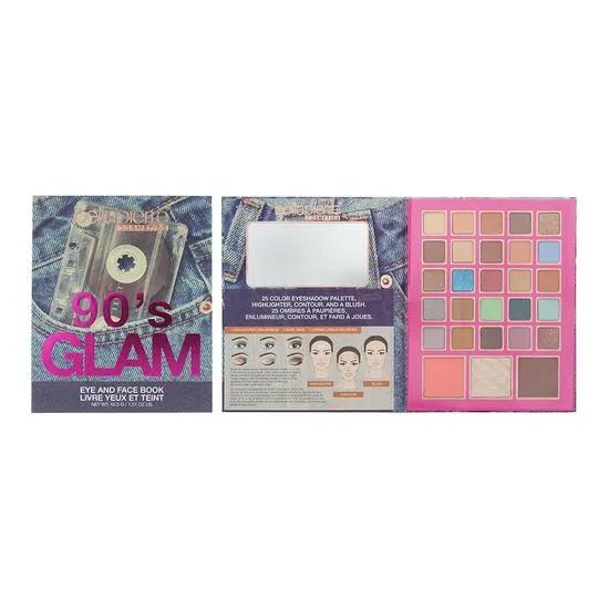 Bellápierre Cosmetics 90'S Glam Face & Eye Palette