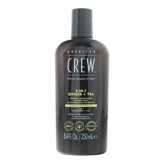 American Crew 3-in-1 Ginger + Tea Shampoo