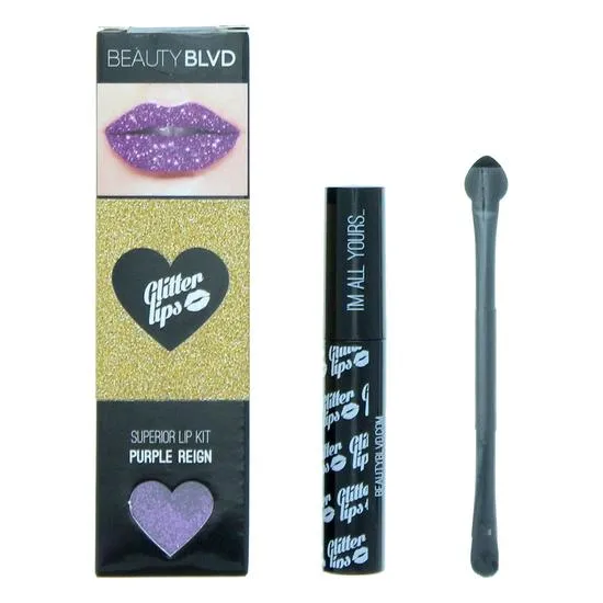 Beauty Blvd Glitter Lips Lip Kit