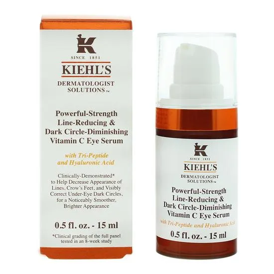 Kiehl's Powerful-Strength Line-Reducing & Dark Circle-Diminishing Vitamin C Eye Serum