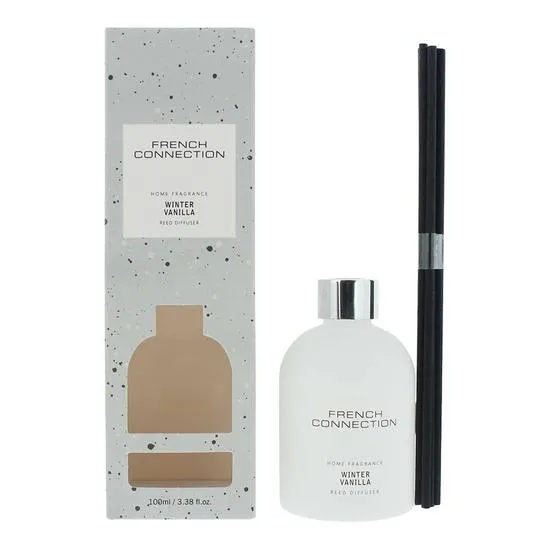 French Connection Black & White Collection Winter Vanilla Diffuser