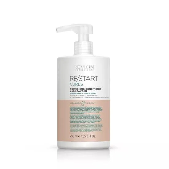 Revlon Restart Curls Nourishing Conditioner & Leave-In 750Ml