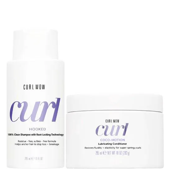 Color Wow Bundles Duo: Hooked Shampoo & Coco-Motion Lubricating Conditioner