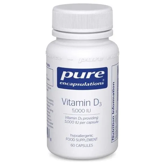 Pure Encapsulations Vitamin D3 5000iu Capsules