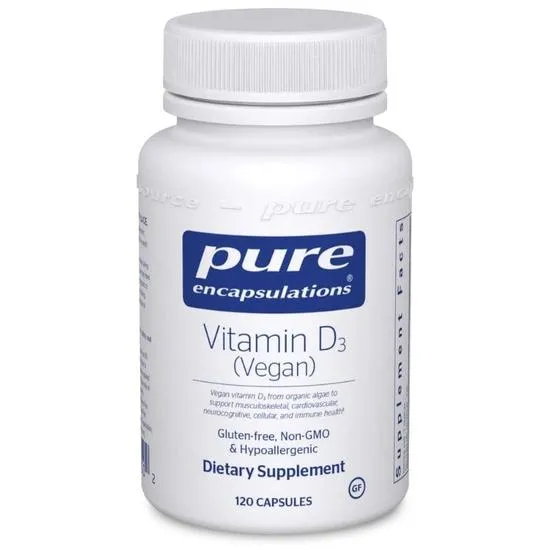 Pure Encapsulations Vitamin D3 2000iu Capsules