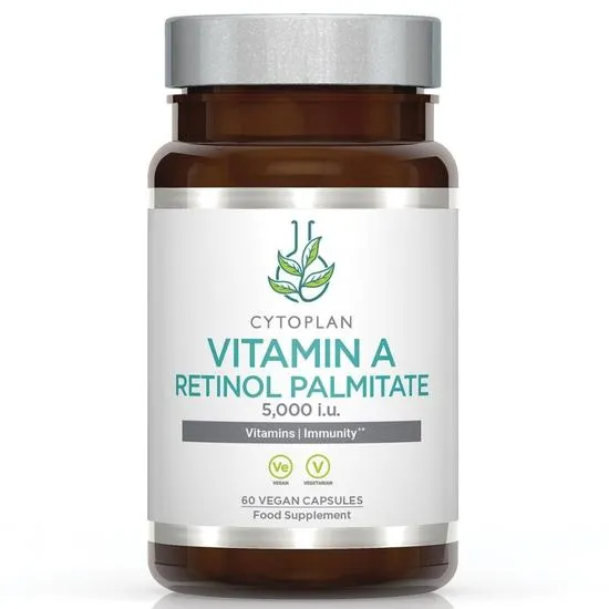 Cytoplan Vitamin A Retional Palmitate 5000iu Capsules