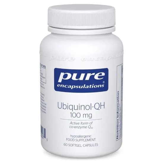 Pure Encapsulations Ubiquinol-QH 100mg