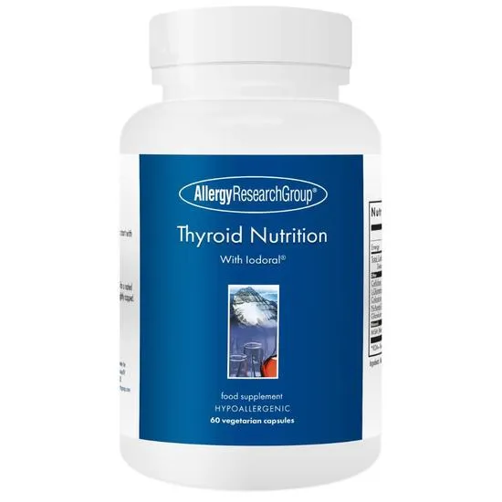 Allergy Research Group Thyroid Nutrition With Iodoral Tablets