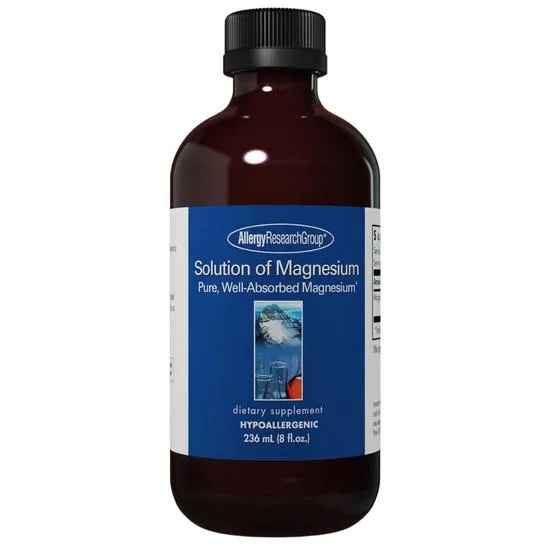 Allergy Research Group Solution Of Magnesium Liquid