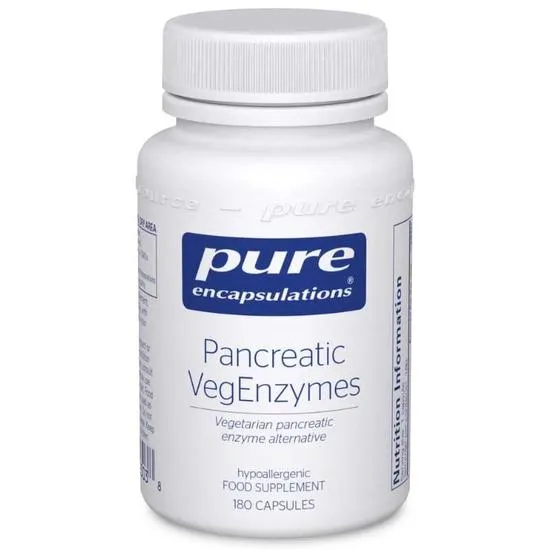 Pure Encapsulations Pancreatic VegEnzymes Capsules