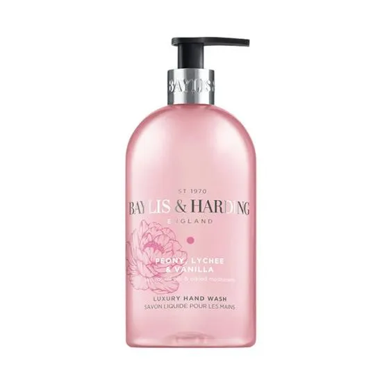 Baylis & Harding Peony Lychee & Vanilla Luxury Hand Wash 500ml