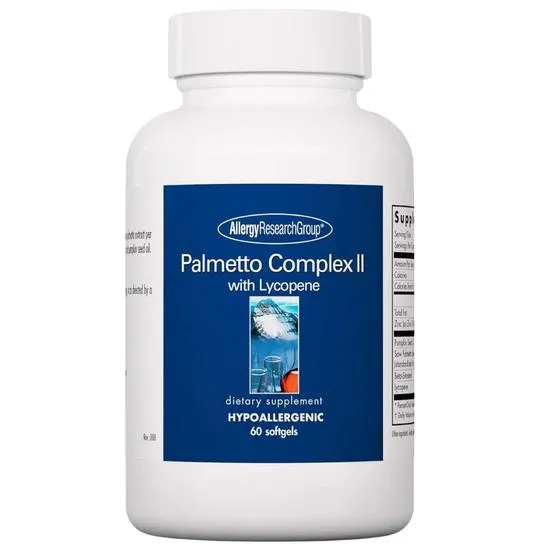 Allergy Research Group Palmetto Complex II With Lycopene