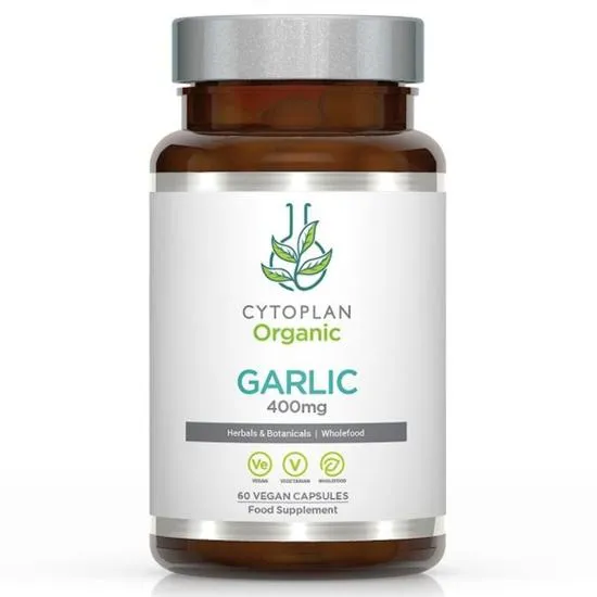 Cytoplan Organic Whole Garlic Powder Capsules