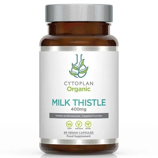 Cytoplan Organic Milk Thistle Capsules
